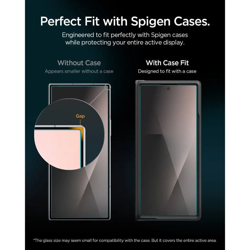 Samsung Z Fold 8 Ultra / Z Fold 7 Privacy Screen Protector EZ Fit Pro HD [2 Pack]