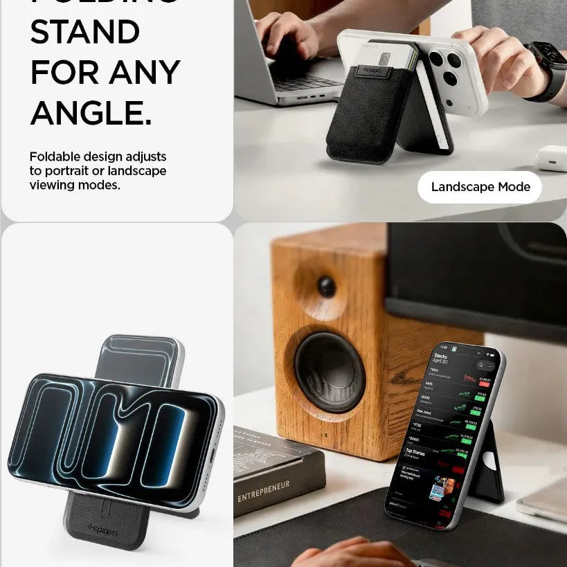 Slim Fold Magnetic Card Holder Stand S314-4 (12 Cards)