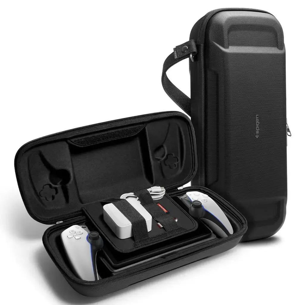 Spigen Sony PlayStation Case Rugged Armor Pro Travel Pouch Hard Case Pouch Bag Pouch Organiser