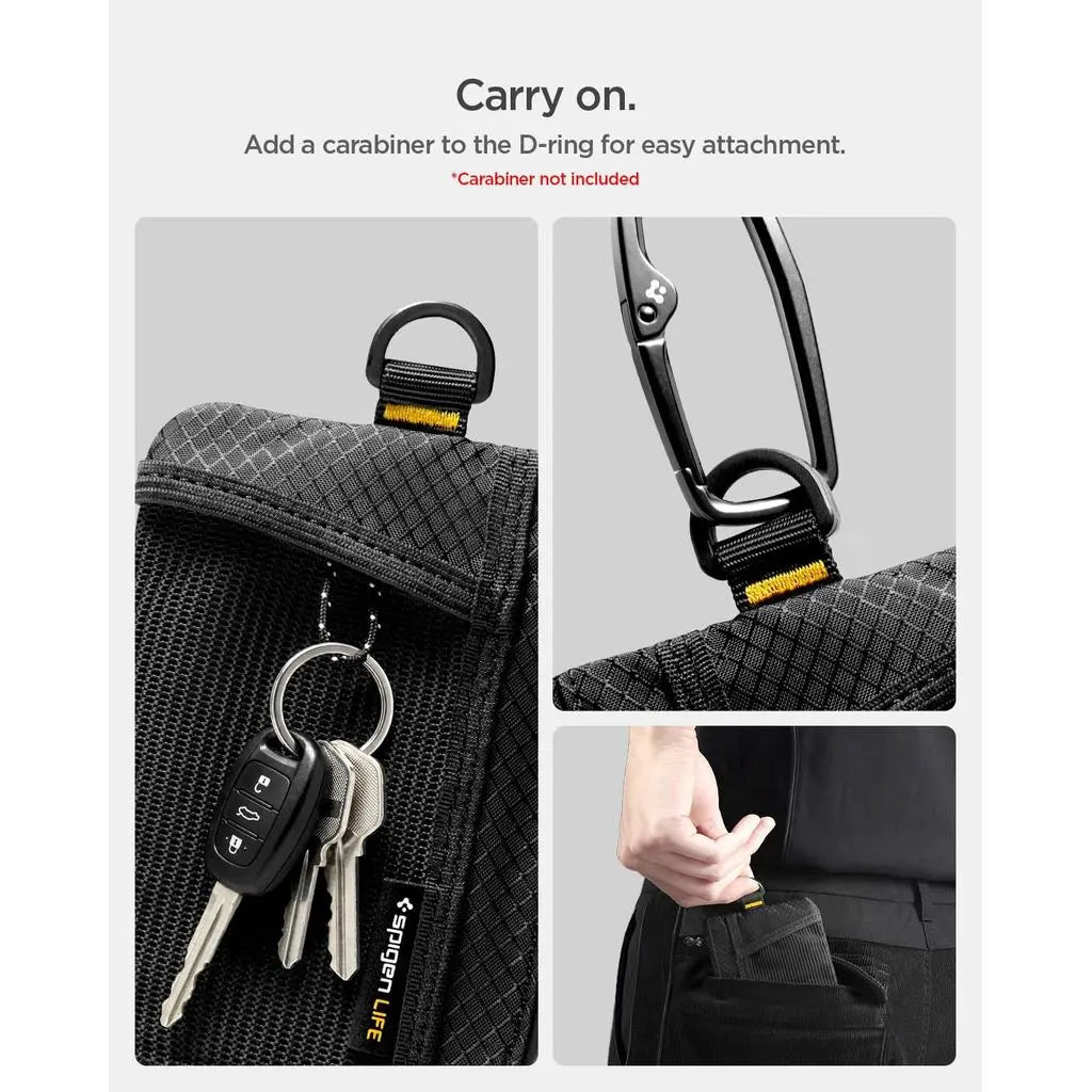 Spigen 10 Cards RFID Blocking Soft Card Holder Wallet Slim Wallet Waterproof Lightweight LF300