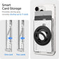 Spigen 3 Cards Magnetic Wallet Ultra Hybrid MagFit+ Dual Side Magnetic Card Holder for iPhone