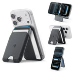 Spigen 5 Cards Magnetic Card Holder Nano Pop S Phone Stand Card Wallet iPhone 17 / 16 / 15 / 14 / 13 / 12