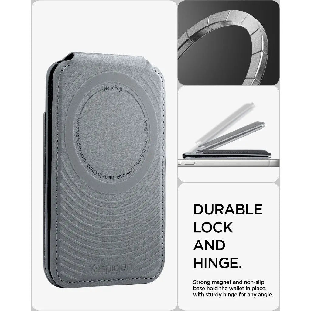 Spigen 5 Cards Magnetic Card Holder Nano Pop S Phone Stand Card Wallet iPhone 17 / 16 / 15 / 14 / 13 / 12