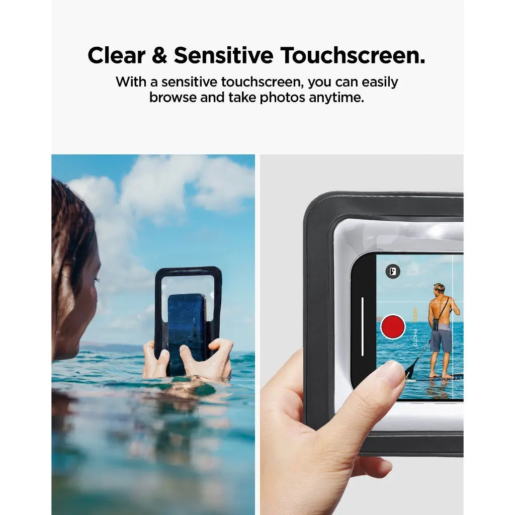 Spigen A603 Dual Pocket Waterproof Phone Case Waterproof Phone Pouch Waterproof Pouch Waterproof Handphone Pouch