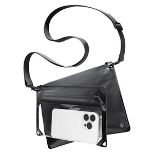 Spigen A640 Aqua Shield Waterproof Bag Crossbody Bag Dual Detachable Pocket IPX8 Waterproof pouch