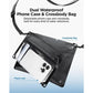 Spigen A640 Aqua Shield Waterproof Bag Crossbody Bag Dual Detachable Pocket IPX8 Waterproof pouch