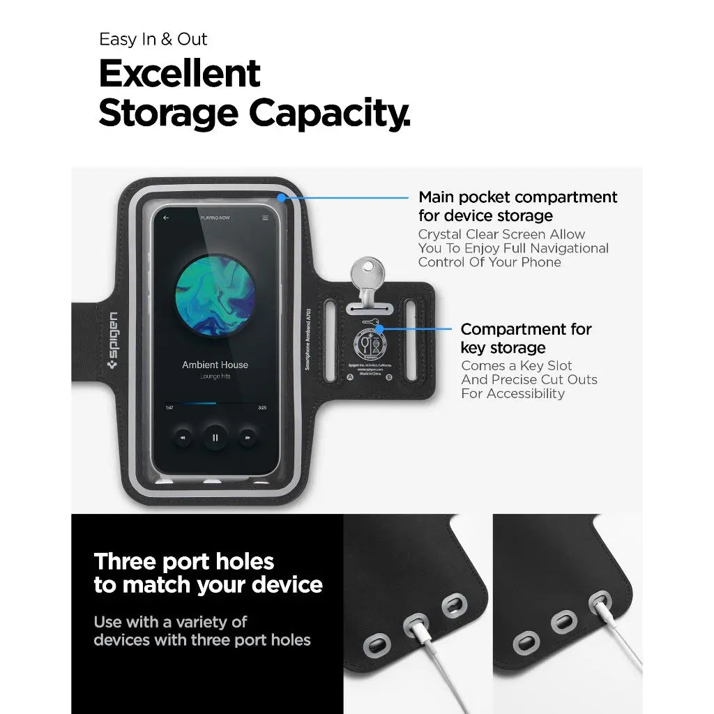 A703 Dynamic Shield Running Armband - Spigen Singapore