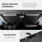 Spigen  All Tesla Model Y & 3 Front Windshield Sunshade Tesla Accessories TO260 Car Accessories