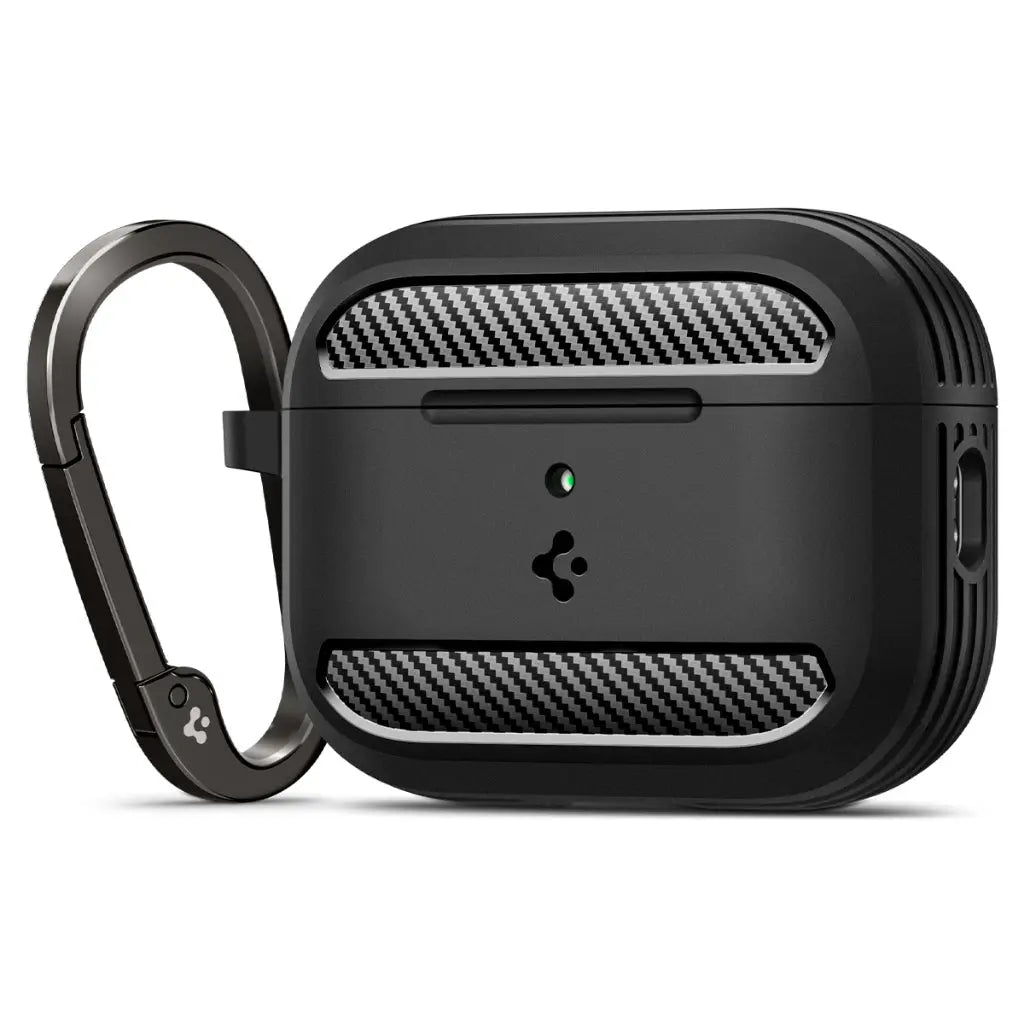 Spigen Apple AirPods Pro 3 Case (2025) Rugged Armor AirPods Pro 3 Cover Wireless Earbuds AirPods Pro 3 Casing