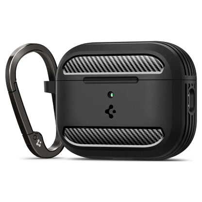 Spigen Apple AirPods Pro 3 Case (2025) Rugged Armor AirPods Pro 3 Cover Wireless Earbuds AirPods Pro 3 Casing