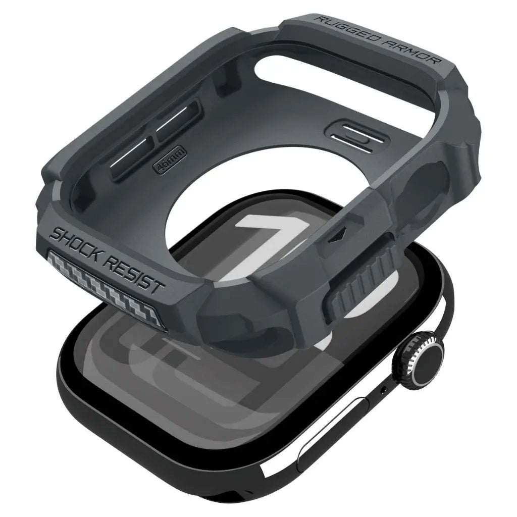 Spigen Apple Watch Case Series 11 (46mm) Rugged Armor 2 Apple Watch Cover Drop Protection Casing