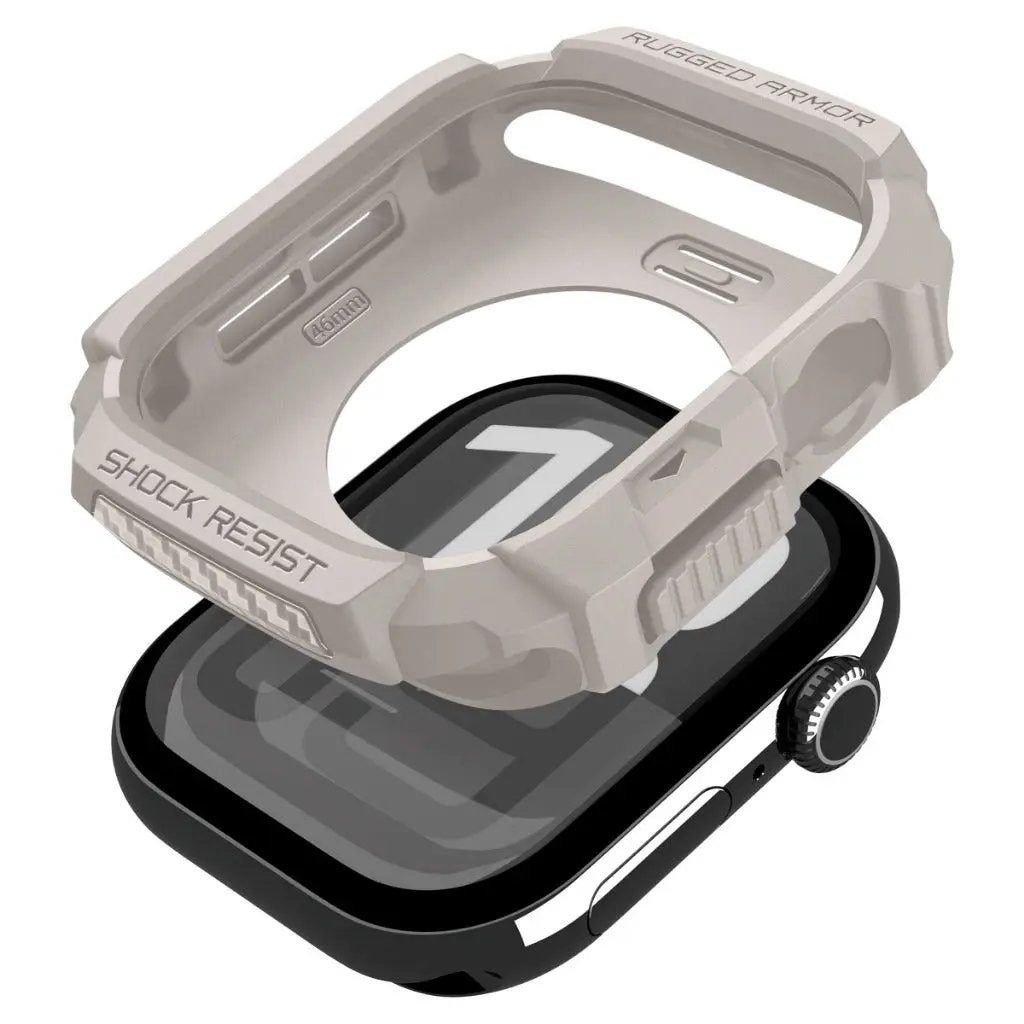 Spigen Apple Watch Case Series 11 (46mm) Rugged Armor 2 Apple Watch Cover Drop Protection Casing