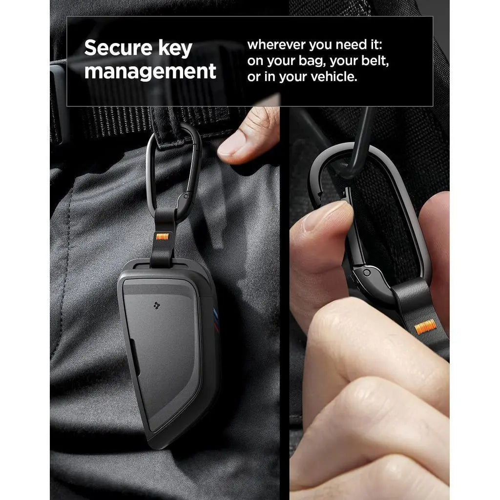 Spigen BMW Key Fob Cover with Carabiner Key Holder Key Cover BMW Key Holder Protection BK100