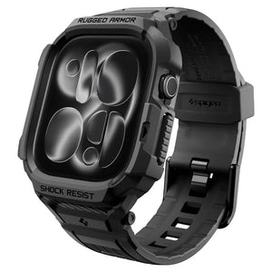 Spigen Case Rugged Armor Pro For Apple Watch Series 12 Case (42mm) Apple Watch Strap Apple Watch Cover
