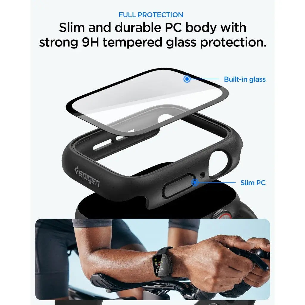 Apple Watch Series SE 3 / SE 2 / SE / 6 / 5 / 4 (44mm) Case Thin Fit 360 - Spigen Singapore