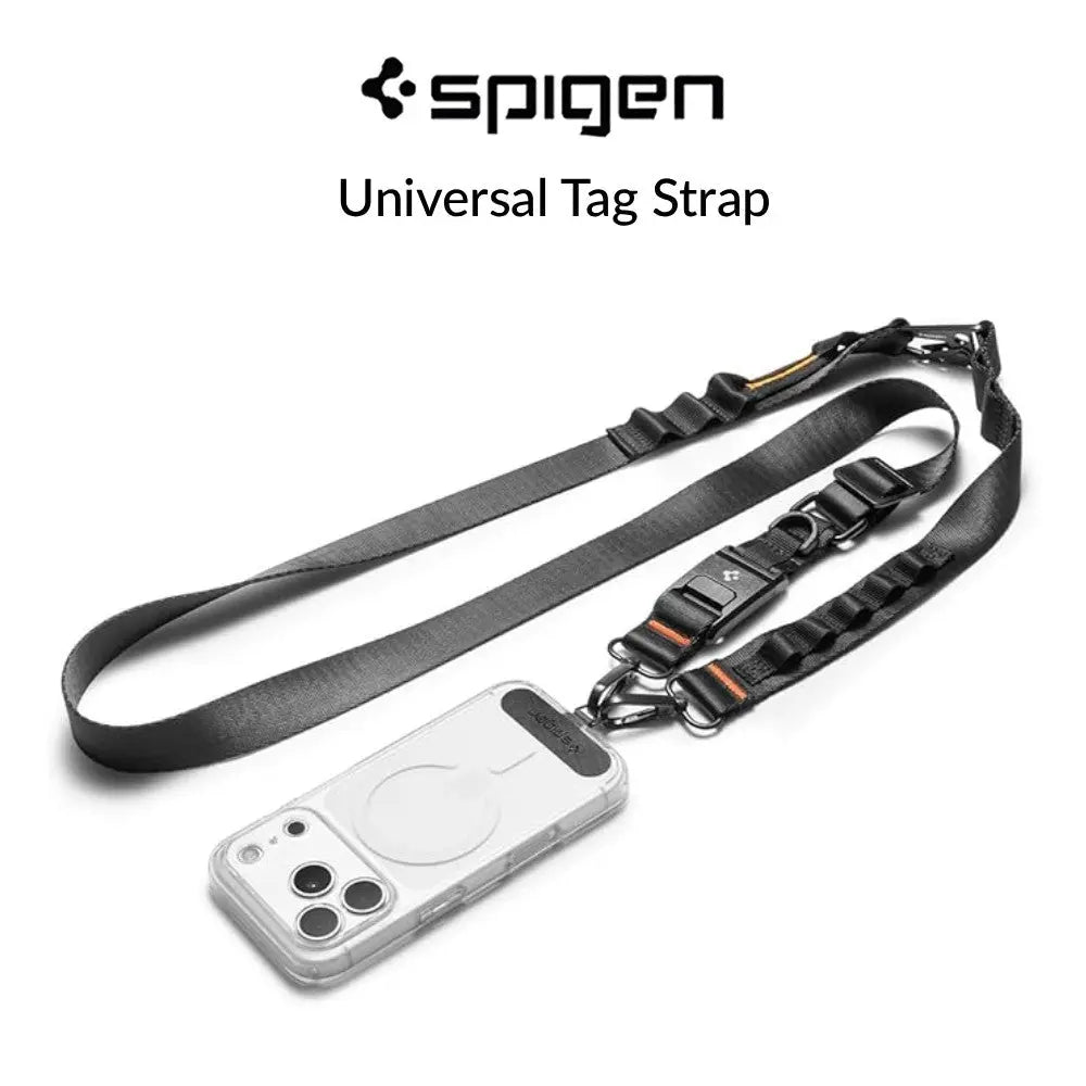 Spigen Crossbody Phone Strap Phone Lanyard Neck Strap Lanyard Strap Adjustable Wrist Strap DA30M