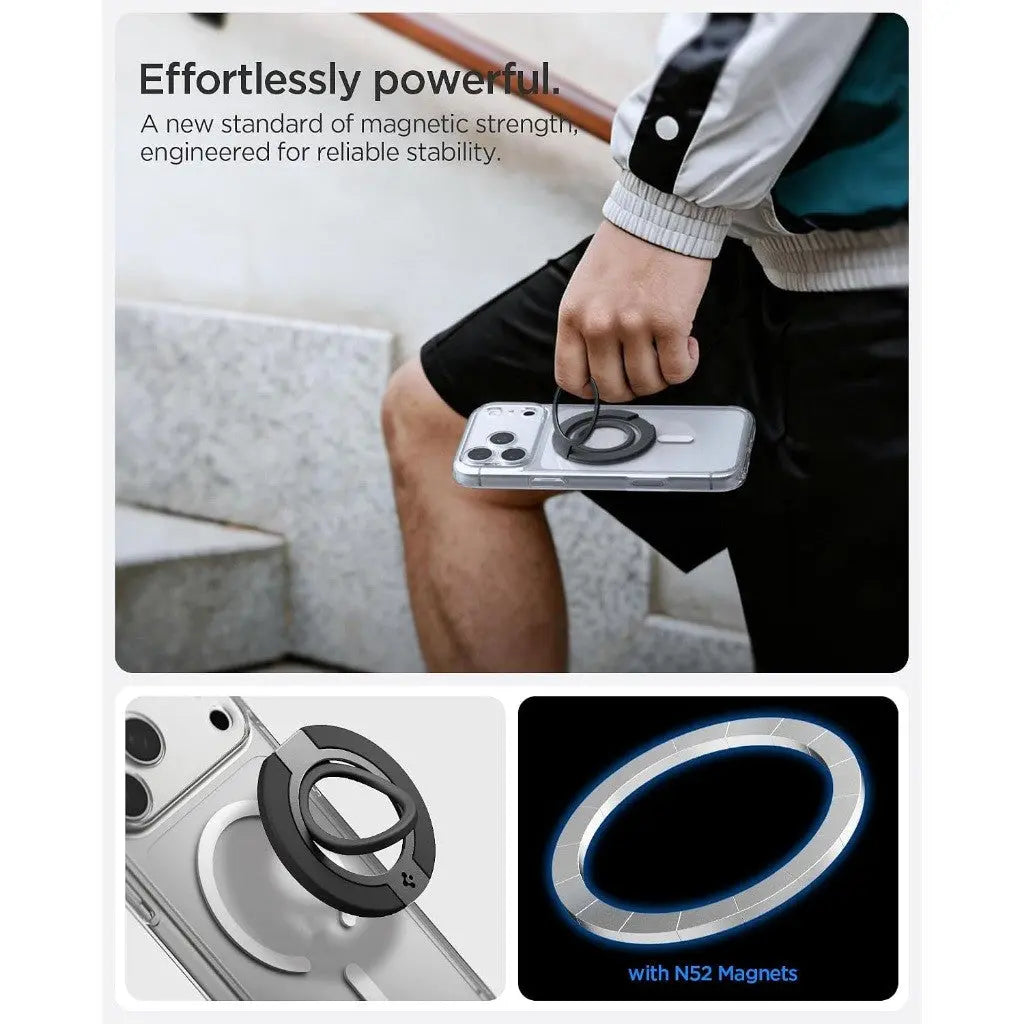 Spigen Dual Pop MagFit S Dual Magnet Magnetic Phone Holder Phone Ring Phone Grip Magnetic Phone Ring