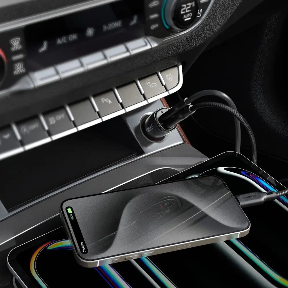Spigen Essential 50W USB-C Car Charger Fast Charging Car Charger Adapter Fast Charging Adapter