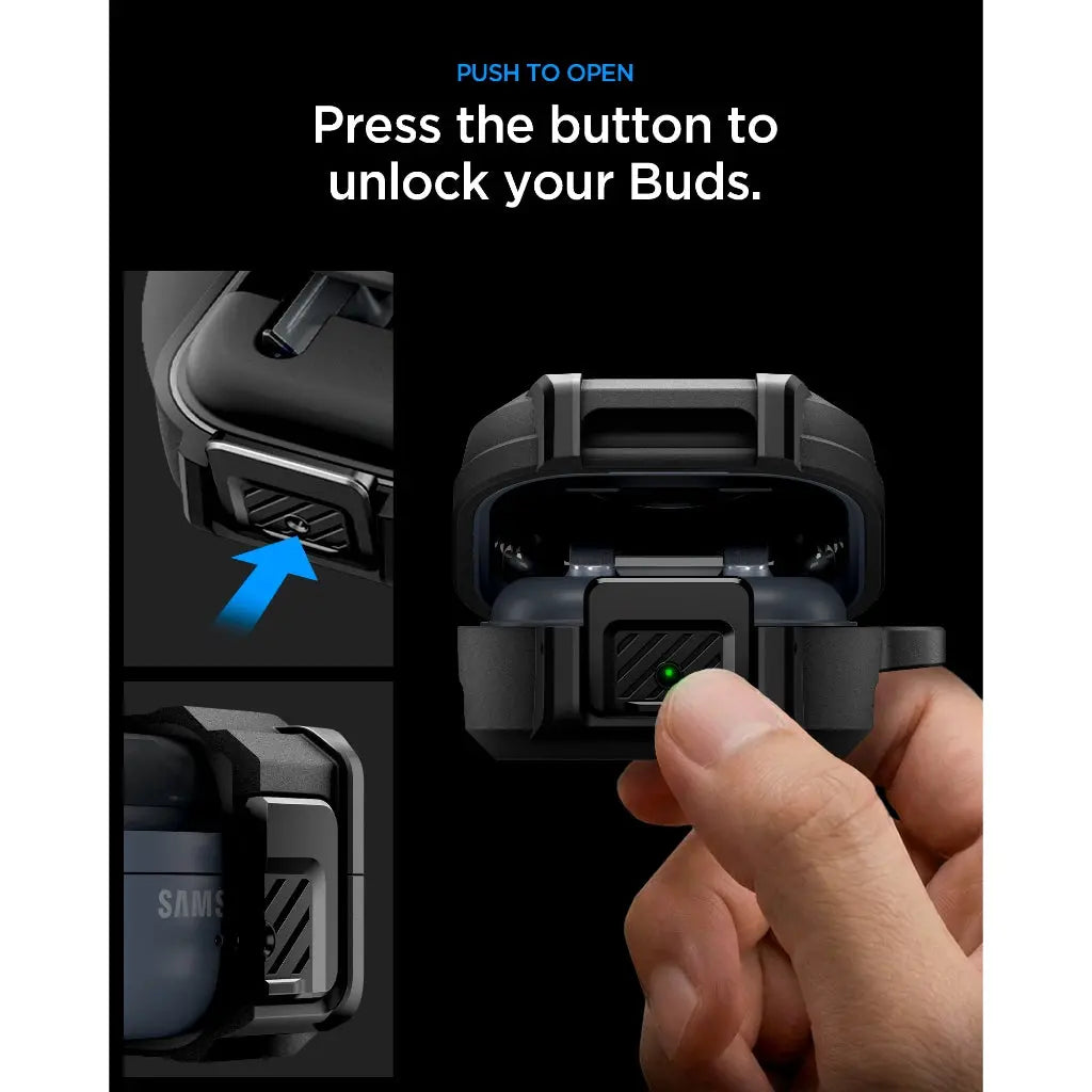 Spigen Galaxy Buds 4 Pro Case / Galaxy Buds 4 Case Lock Fit Samsung Buds 4 Pro Case Buds 4 Case