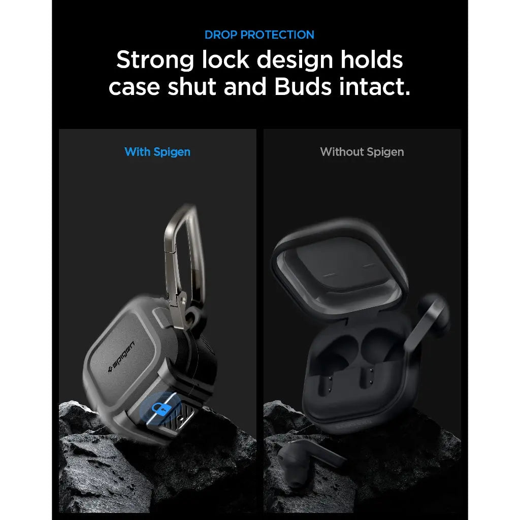 Spigen Galaxy Buds 4 Pro Case / Galaxy Buds 4 Case Lock Fit Samsung Buds 4 Pro Case Buds 4 Case