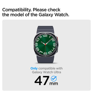Spigen Galaxy Watch Ultra (47mm) Accessory Bezel Tune Stainless Steel and Aluminum Samsung Watch Ultra Bezel Protection