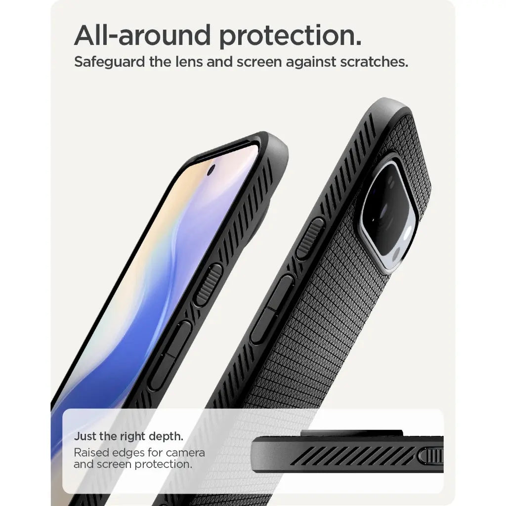 Spigen Google Pixel 10 Pro XL Case Liquid Air MagFit Magnetic Phone Case Slim Flexible Case Google Pixel 10 Pro XL Cover