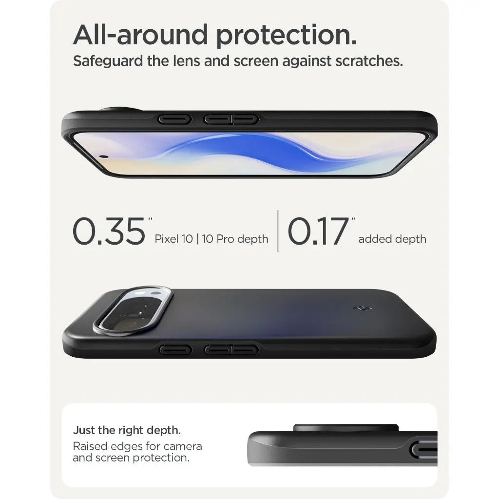 Spigen Google Pixel 10 Pro XL Case Thin Fit MagFit Magnetic Phone Case Slim Coverage Cover Google Pixel 10 Pro XL Casing