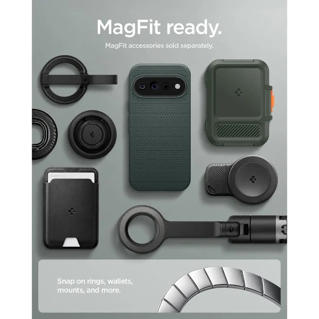 Spigen Google Pixel 11 Pro Case Liquid Air MagFit Magnetic Phone Case Pixel 11 Pro Casing Protection