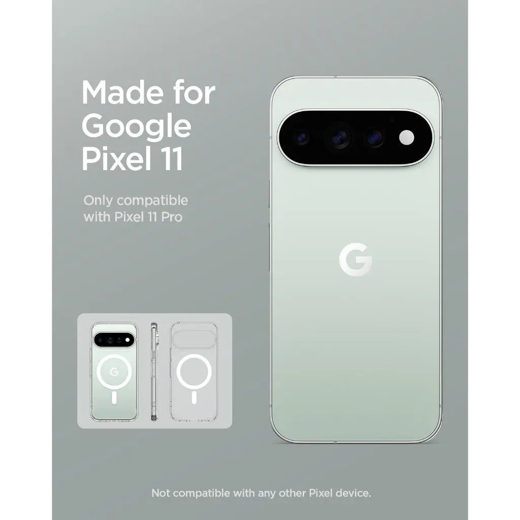Spigen Google Pixel 11 Pro Case Ultra Hybrid MagFit Magnetic Phone Case Clear Pixel 11 Pro Casing