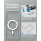 Spigen Google Pixel 11 Pro Case Ultra Hybrid MagFit Magnetic Phone Case Clear Pixel 11 Pro Casing