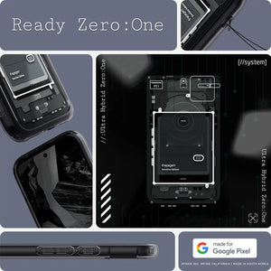 Spigen Google Pixel 8a Case Ultra Hybrid Zero One Google Pixel 8a Air Cushion Technology Drop Protection Camera Guard