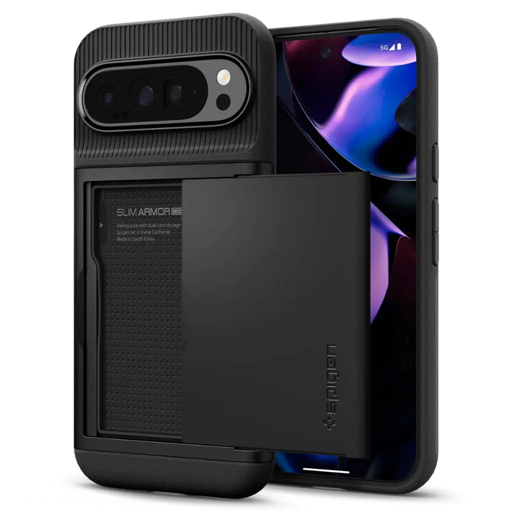 Spigen Google Pixel 9 Pro XL Case Slim Armor CS Dual Layer Wallet Design & Card Slot Holder Google Pixel Cover