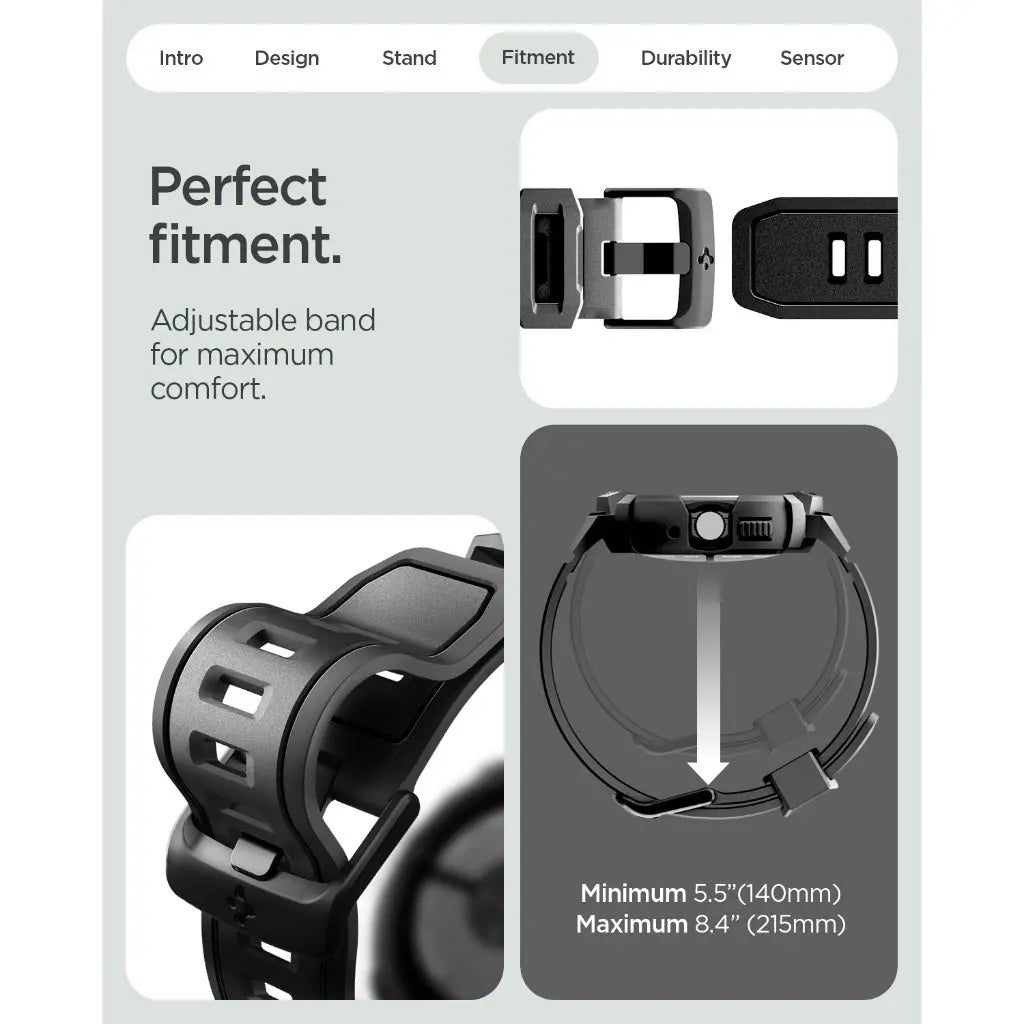 Spigen Google Pixel Watch 4 (41mm) Case Rugged Armor Pro