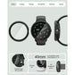 Spigen Google Pixel Watch 5 / 4 (41mm) Case Thin Fit 360 with Tempered Glass Pixel Watch 5 Case
