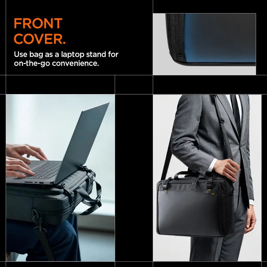 Spigen Klasden KD300 Laptop Business Shoulder Bag Laptop Briefcase Laptop Bag Laptop Storage Bag Laptop Case Travel Bag