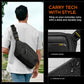 Spigen Klasden KD410 Sling Bag for Phone, Steam Deck, Nintendo Switch, iPad Mini, PlayStation Portal, ASUS ROG Ally