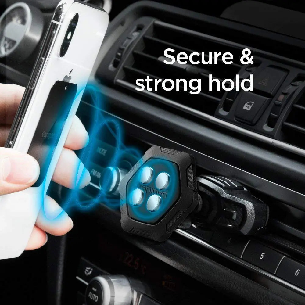 Spigen Kuel QS24 Magnetic CD Slot Car Phone Holder Magnetic Phone Holder Car Mount Handphone Holder Car Accessories