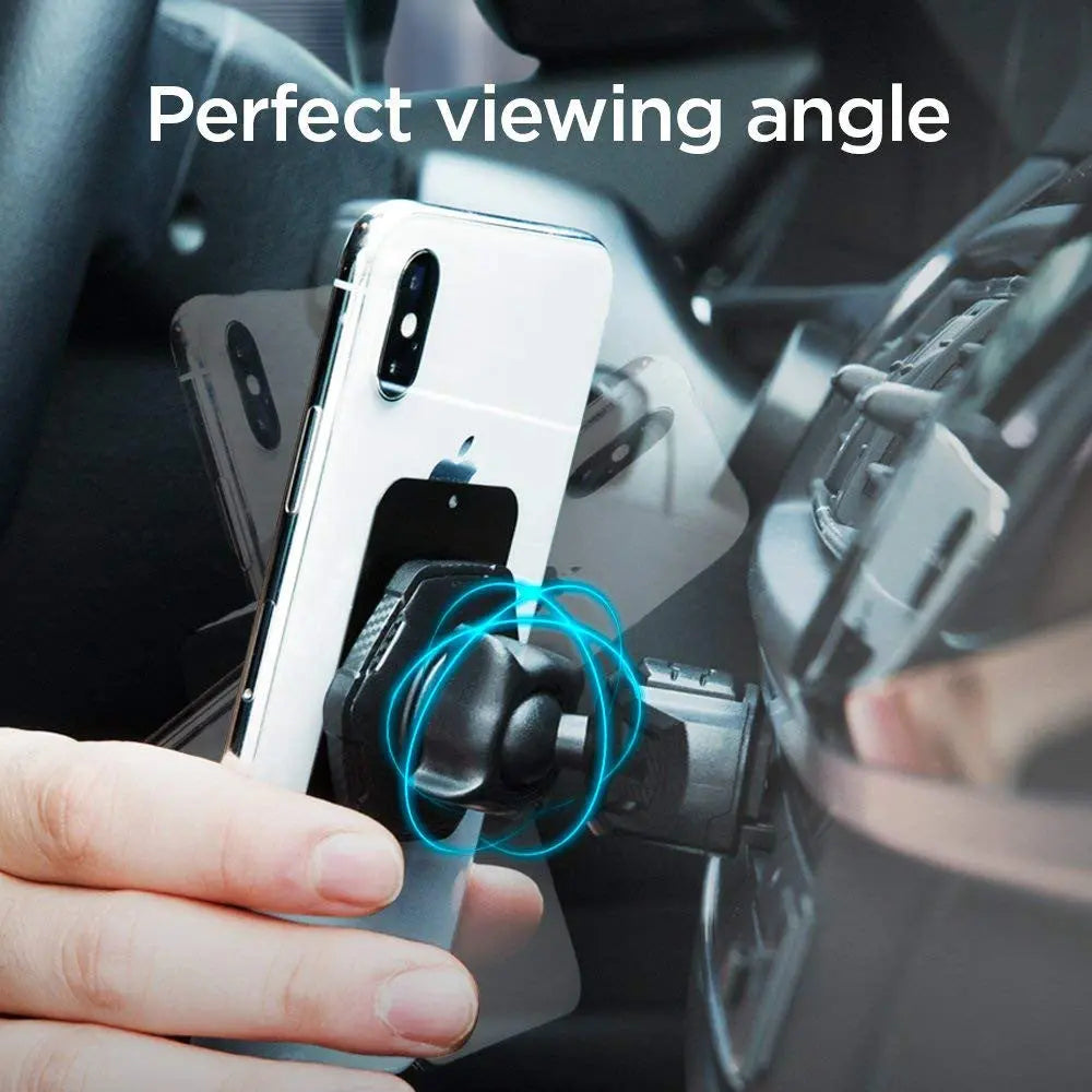 Spigen Kuel QS24 Magnetic CD Slot Car Phone Holder Magnetic Phone Holder Car Mount Handphone Holder Car Accessories