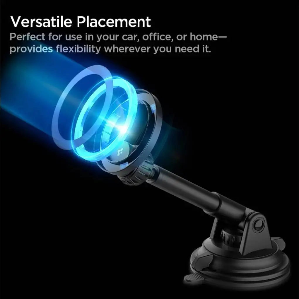 Spigen Magnetic Car Phone Holder MFT35 Windshield Dashboard Car Mount Magnetic Phone Stand Holder