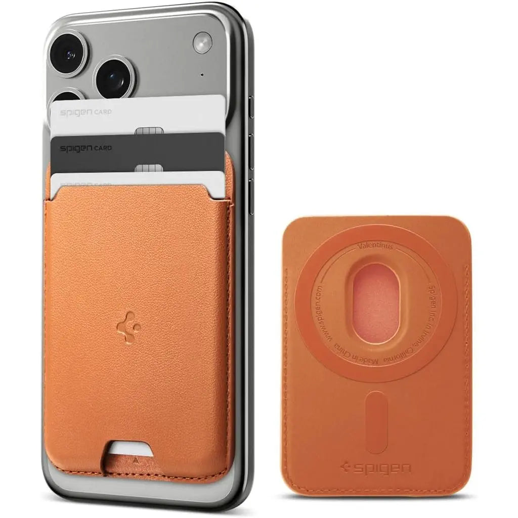 Spigen Magnetic Card Holder Valentinus Card Holder Wallet (3 Cards) for iPhone 17/16/15/14/13/12