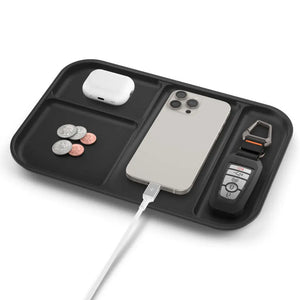 Spigen Modern Valet Tray Premium PU Storage Tray Organiser for Key Wallet Watch Phone AirPods