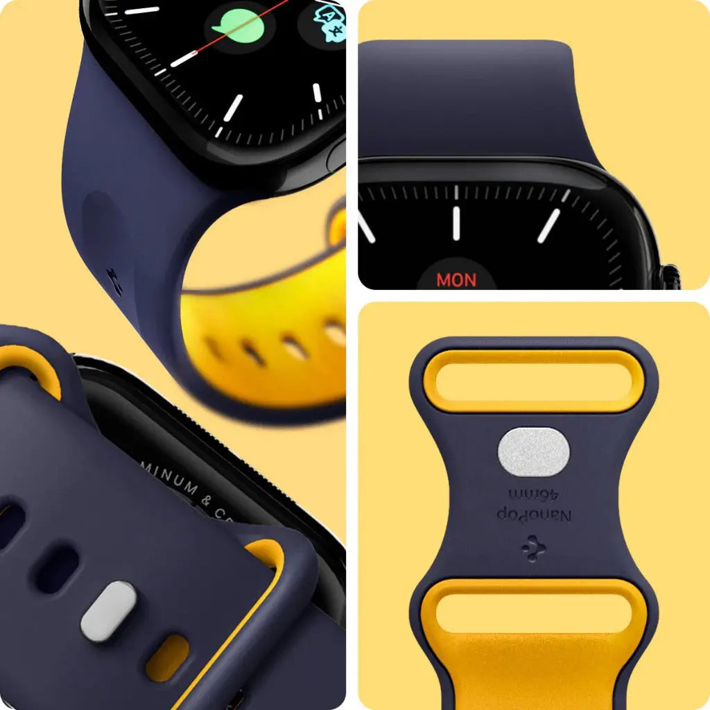 Spigen Nano Pop Watch Strap compatible with Apple Watch Series (49mm / 46mm / 45mm / 44mm / 42mm) Watch Band