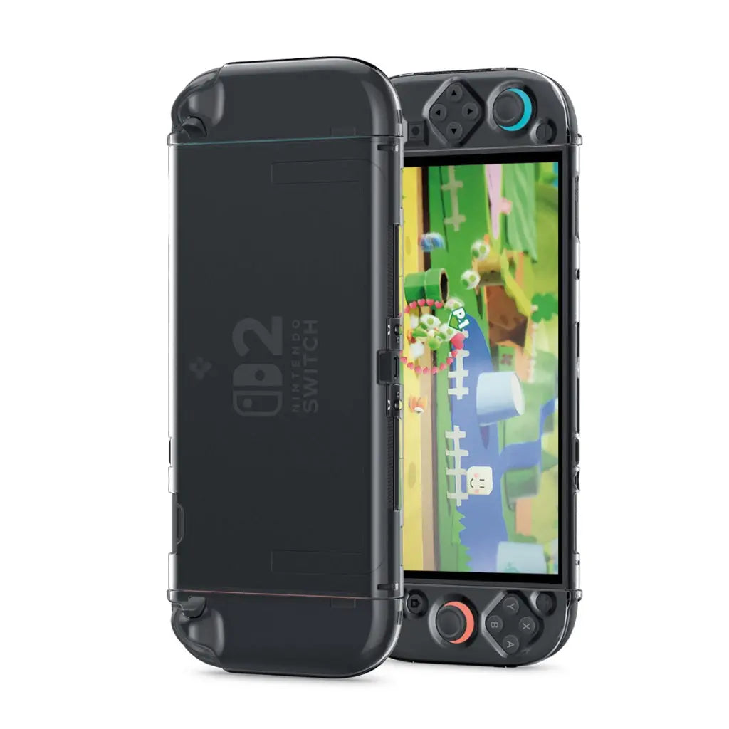Spigen Nintendo Switch 2 Case (2025) Air Fit Cover Slim Design Clear Case with Detachable Joy-Con Drop Protection Casing