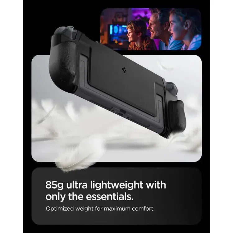 Spigen Nintendo Switch 2 Case (2025) Dual Grip Enhanced Grip with Kickstand and Dock Compatible Case Drop Protection