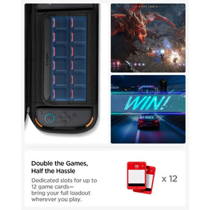 Spigen Nintendo Switch 2 Case (2025) Rugged Armor Pro Travel Pouch Portable Hard Case Pouch Bag