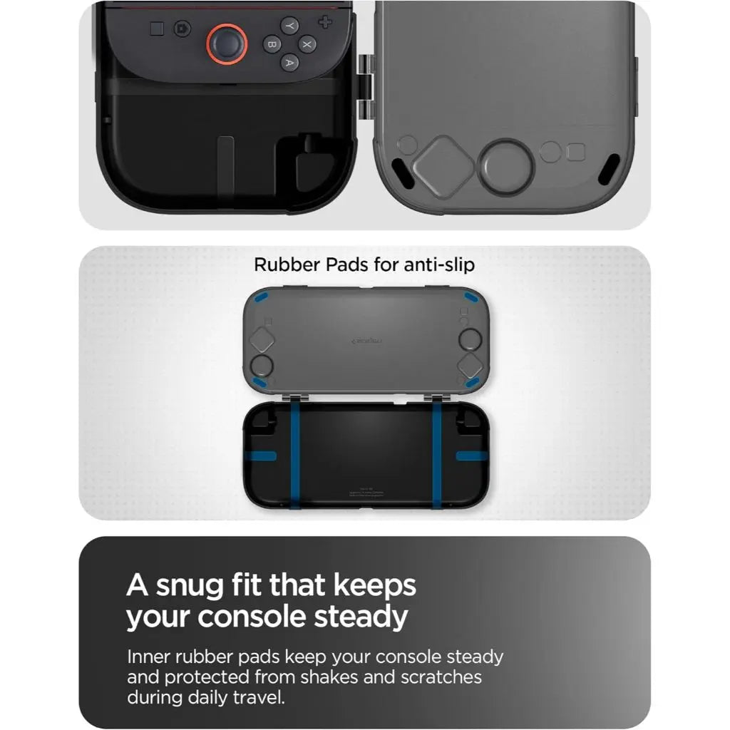 Spigen Nintendo Switch 2 Case (2025) Thin Fit 360 Hard Shell Cover with Full-Coverage Switch 2 Case