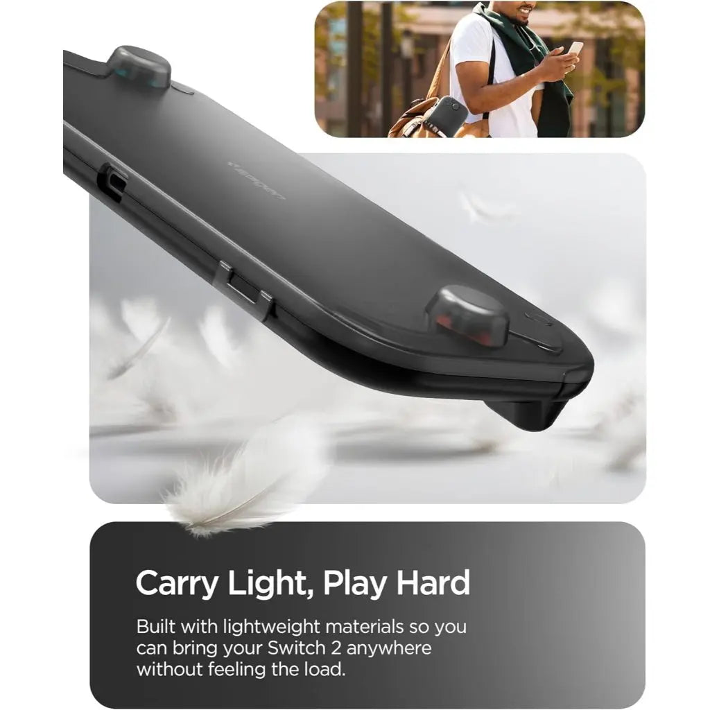 Spigen Nintendo Switch 2 Case (2025) Thin Fit 360 Hard Shell Cover with Full-Coverage Switch 2 Case