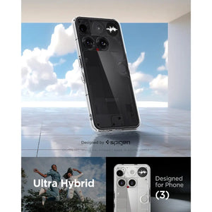 Spigen Nothing Phone 3 Case Ultra Hybrid Clear Case Mil-Grade Drop Protection Nothing Phone 3 Casing