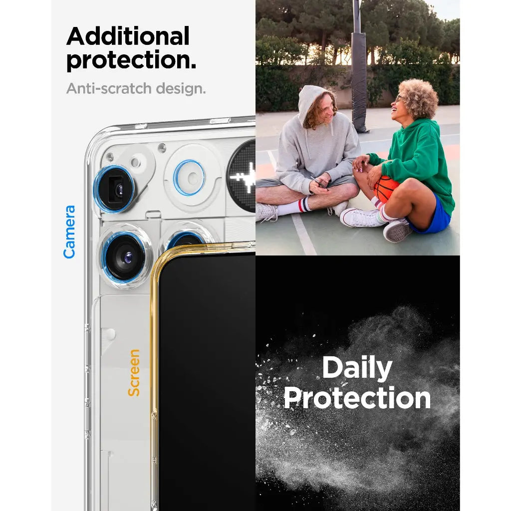 Spigen Nothing Phone 3 Case Ultra Hybrid Clear Case Mil-Grade Drop Protection Nothing Phone 3 Casing