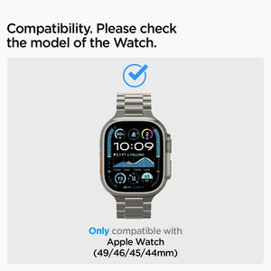 Spigen Premium Modern Fit Titanium Apple Watch Strap Series (49mm / 46mm / 45mm / 44mm / 42mm) Watch Band